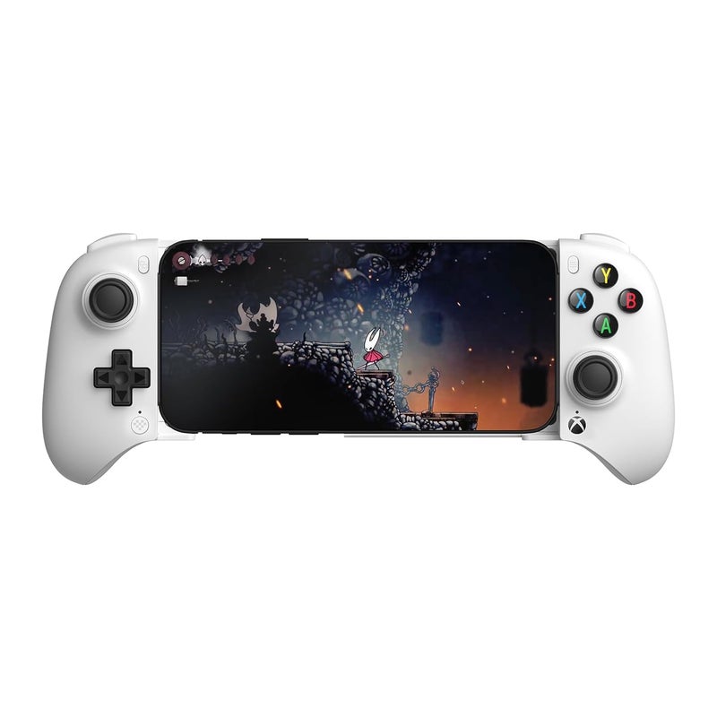 8Bitdo Ultimate Mobile Gaming Controller for iPhone, Apple, Android & Xbox Cloud Gaming, Bluetooth Gamepad with Hall Effect Joysticks, 2 Pro Back Buttons, Officially Licensed (White) - Image 1